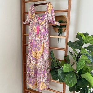 Betsey Johnson Floral Maxi Dress
